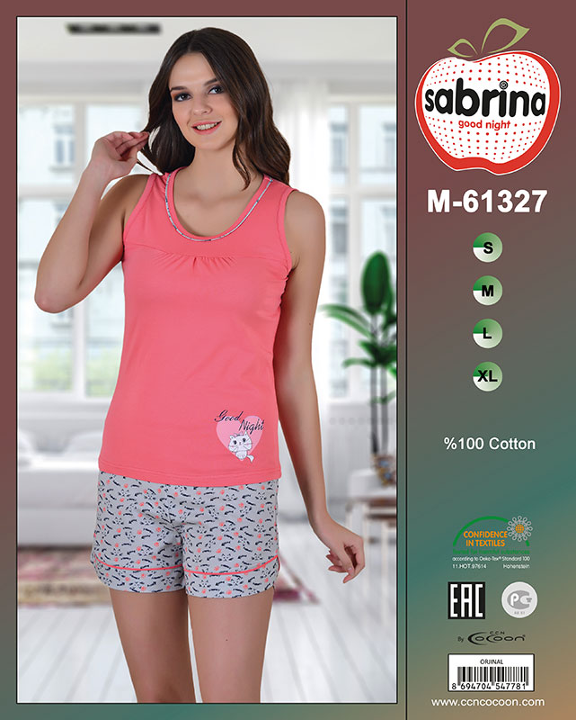 SABRINA M-61327 Комплект женский шорты