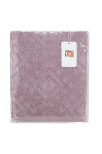 TAC Полотенце махровое JACQUARD 50х90 500 г м2 LILAC, сиреневый