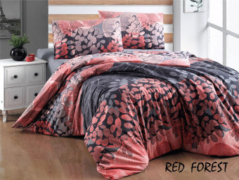 for HOME КПБ RANFORCE евро RED FOREST